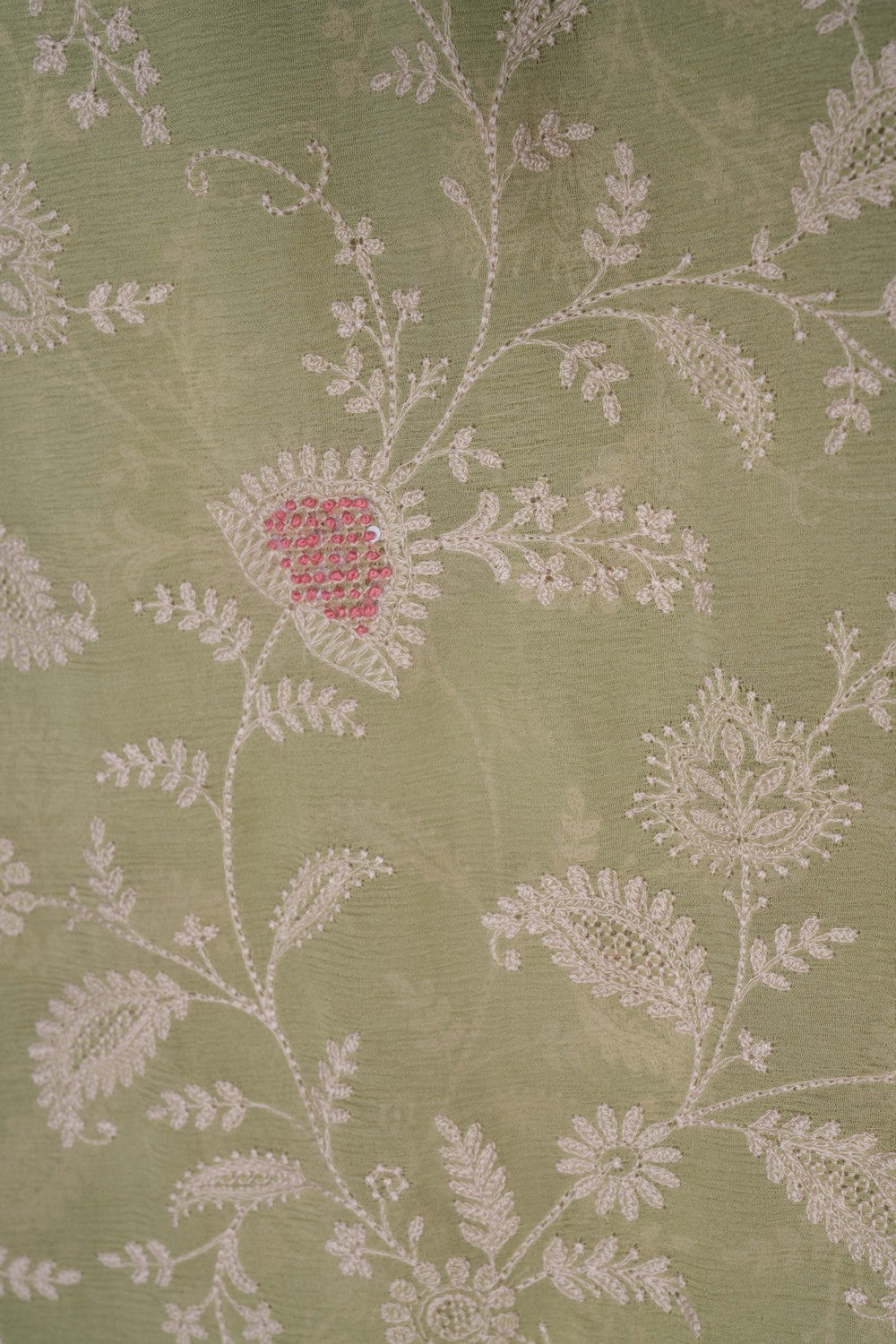 Image of Chiffon Embroidery Saree