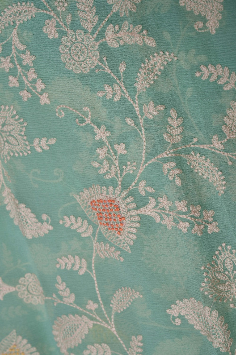 Image of Chiffon Embroidery Saree
