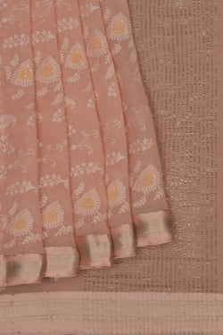 Image of Chiffon Embroidery Saree