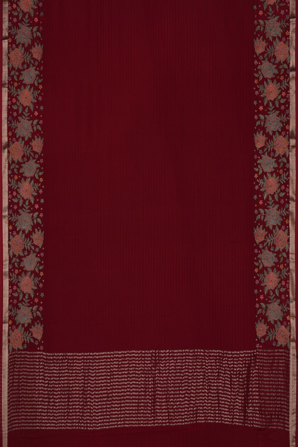 Image of Chiffon Embroidery Saree