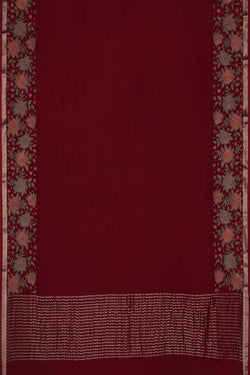 Image of Chiffon Embroidery Saree