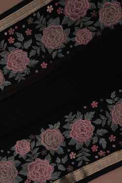 Image of Chiffon Embroidery Saree