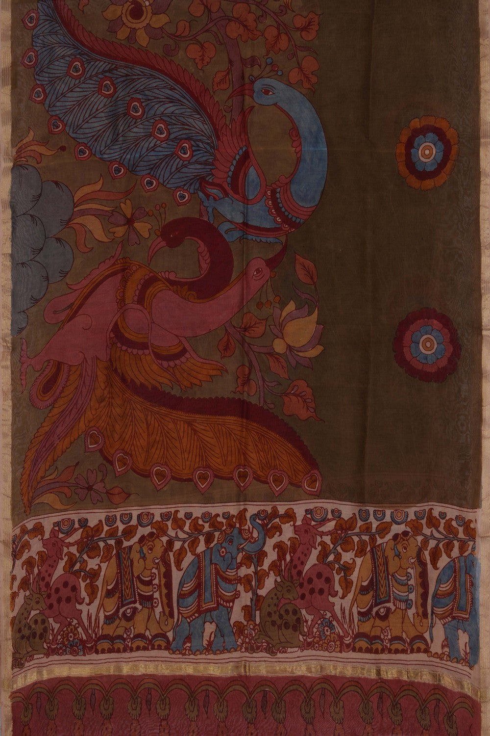 Image of Kalamkari Dupatta