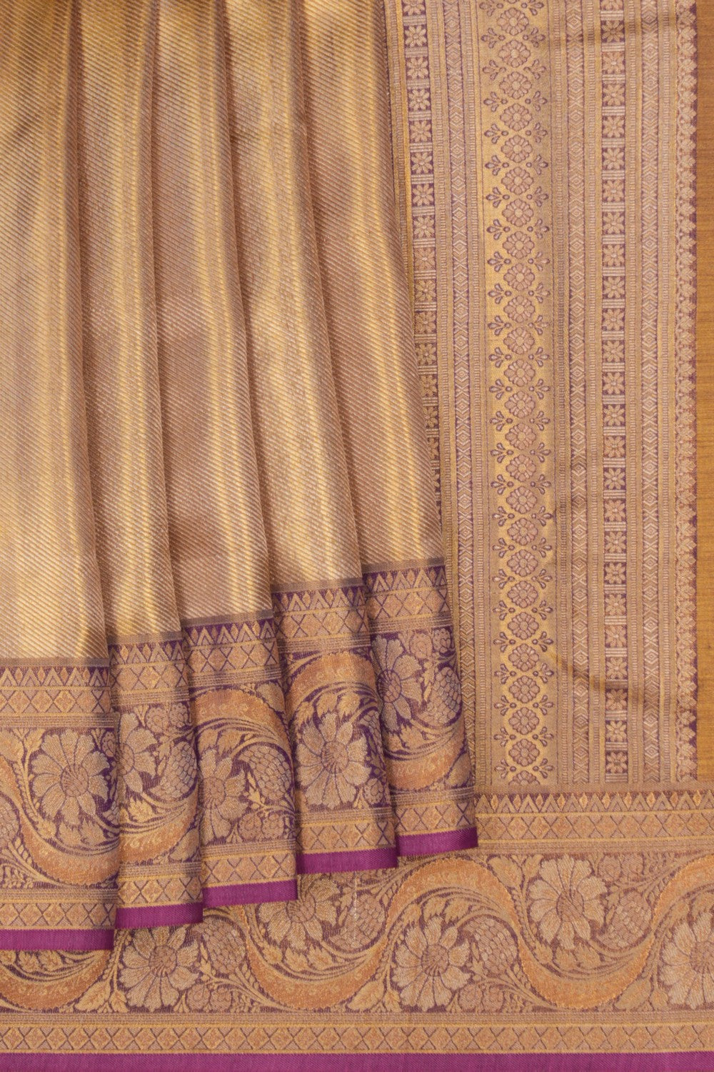 Kanchipattu Tissue Brocade Saree