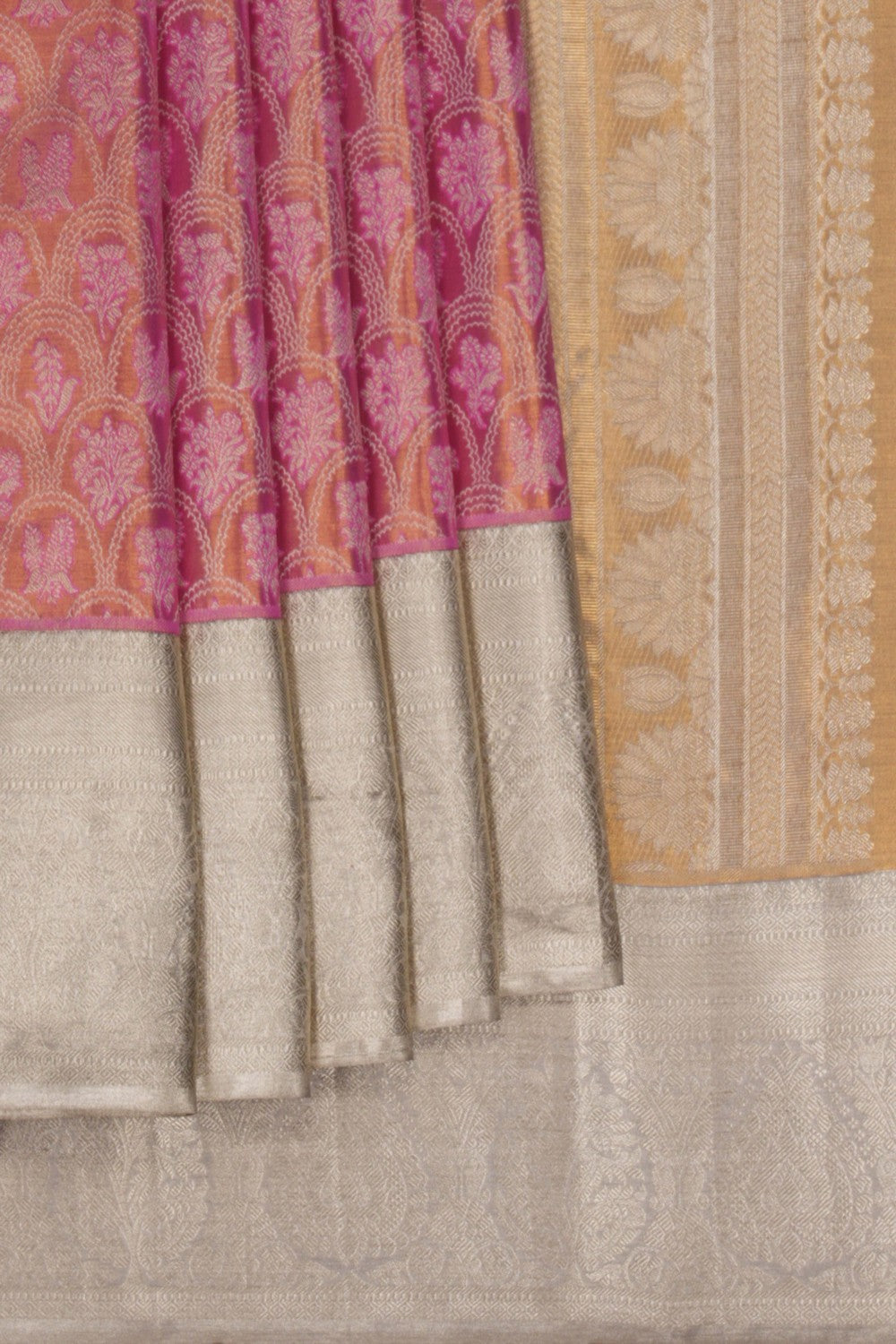 Image of Kanchipattu Tissue Brocade Saree