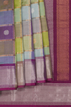 Image of South Silk Kattam Saree