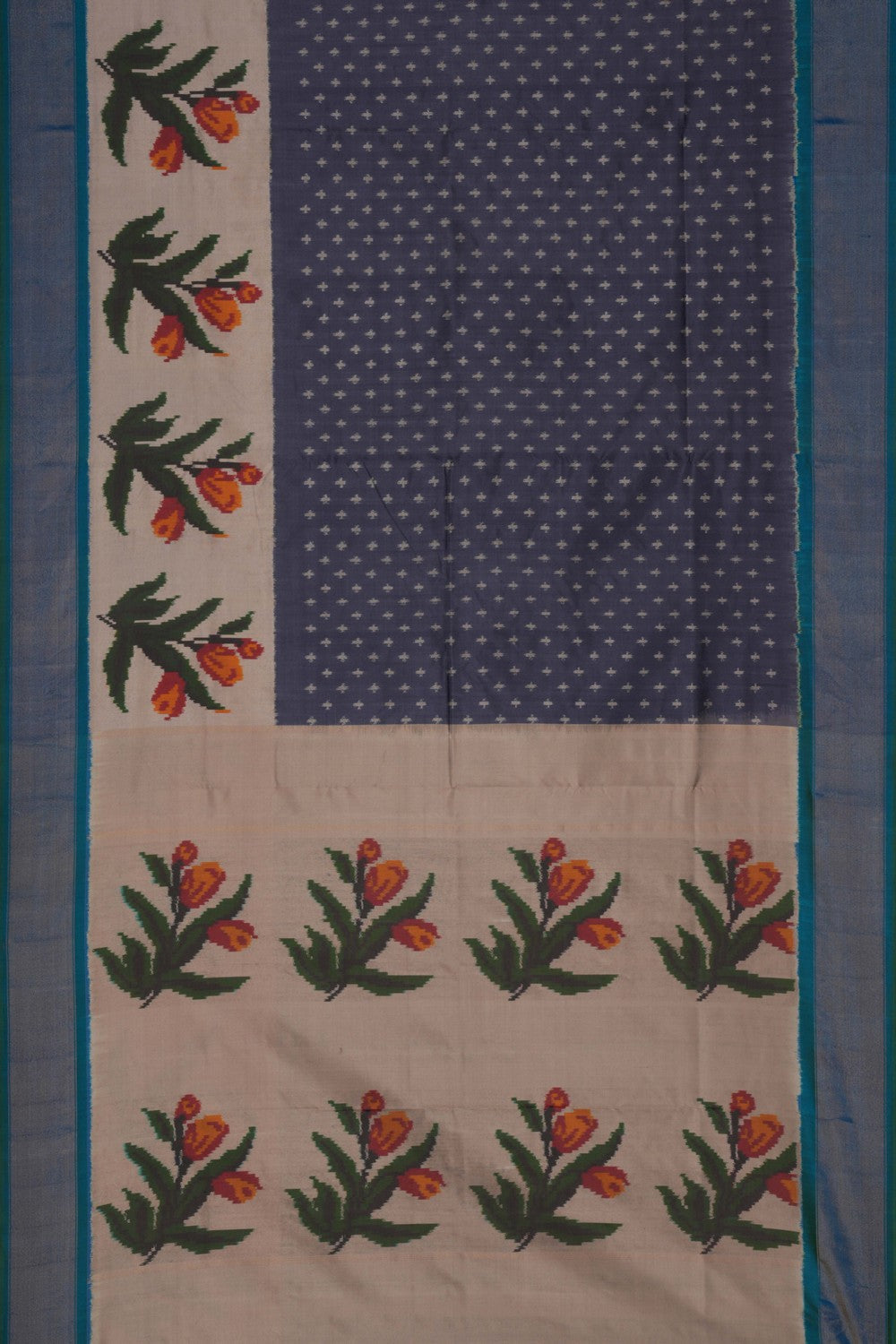 Pochampally Ikat Silk Saree