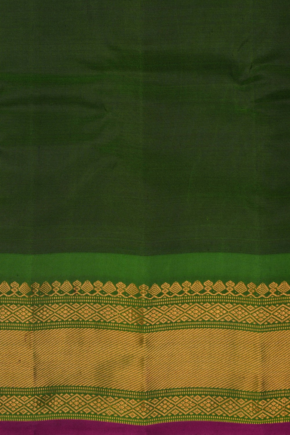 Image of Gadwal Sico Purple Saree