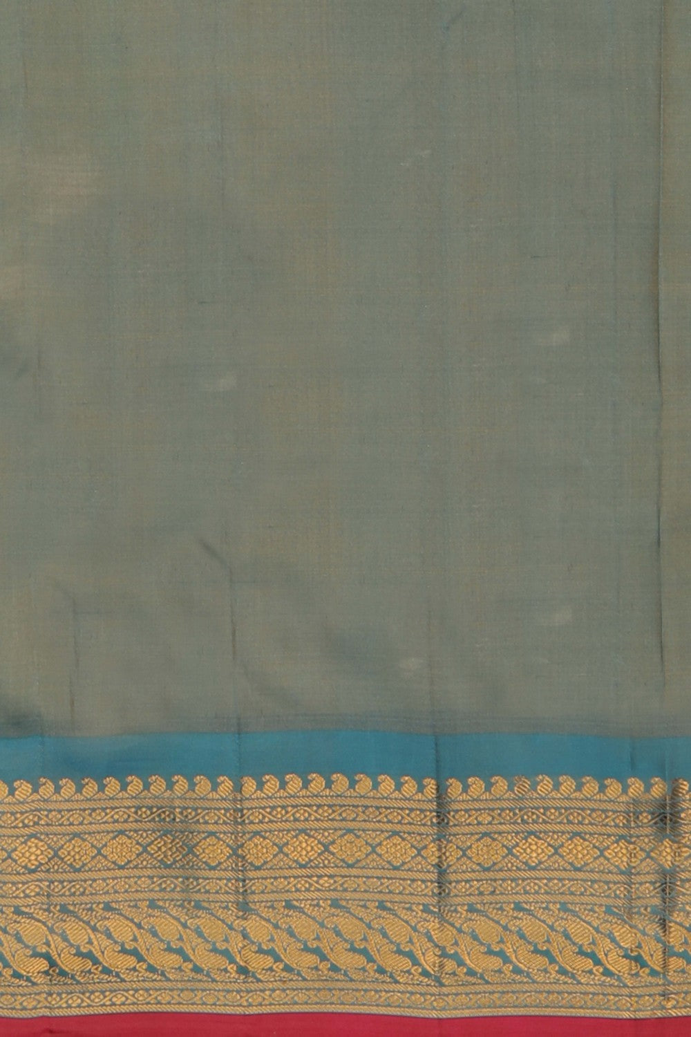Image of Gadwal Sico Beige Saree
