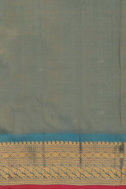 Image of Gadwal Sico Beige Saree