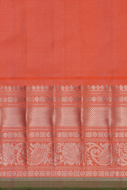Image of Gadwal Silk Beige Saree