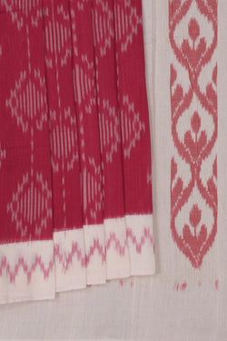 Image of Pochampally Ikat Cotton Saree
