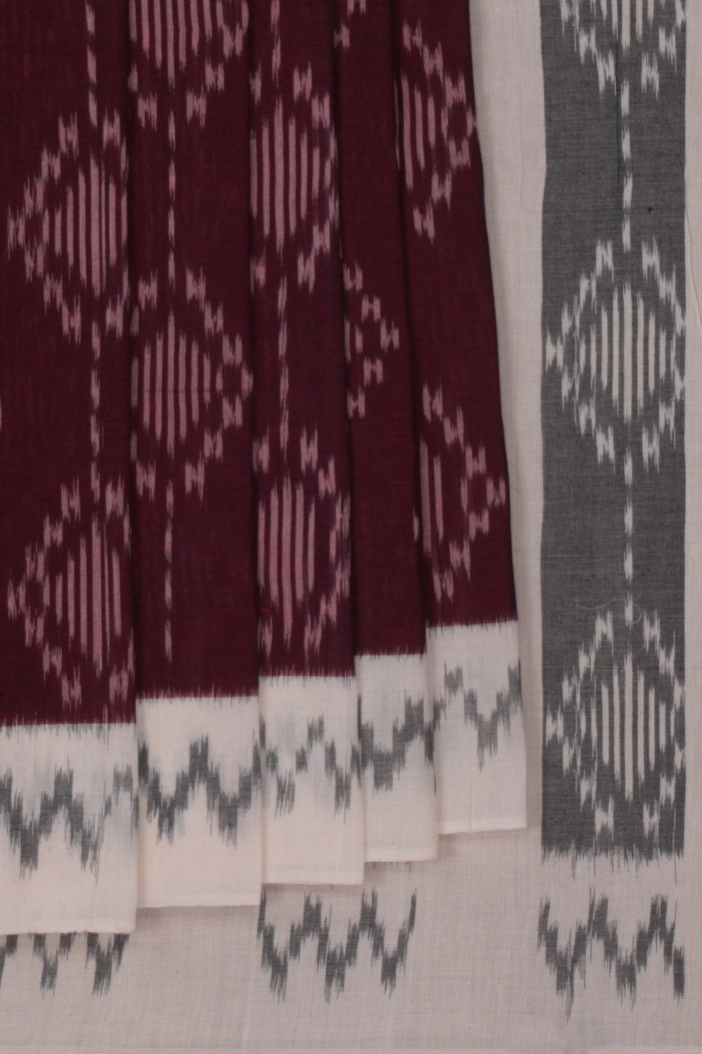 Pochampally Ikat Cotton Saree