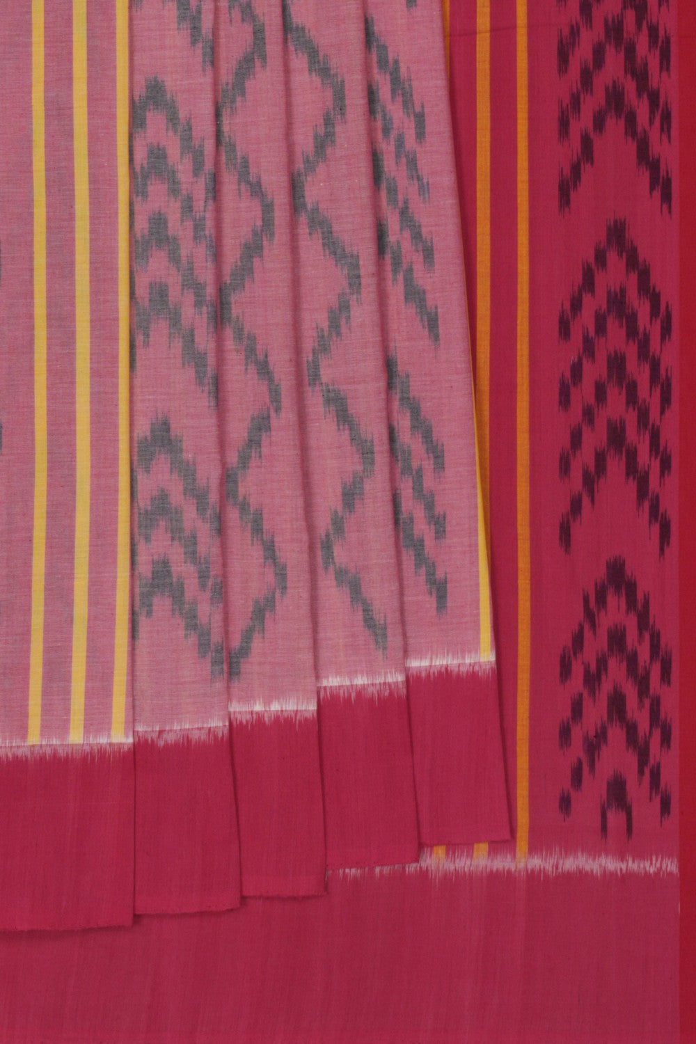Image of Pochampally Ikat Cotton Saree