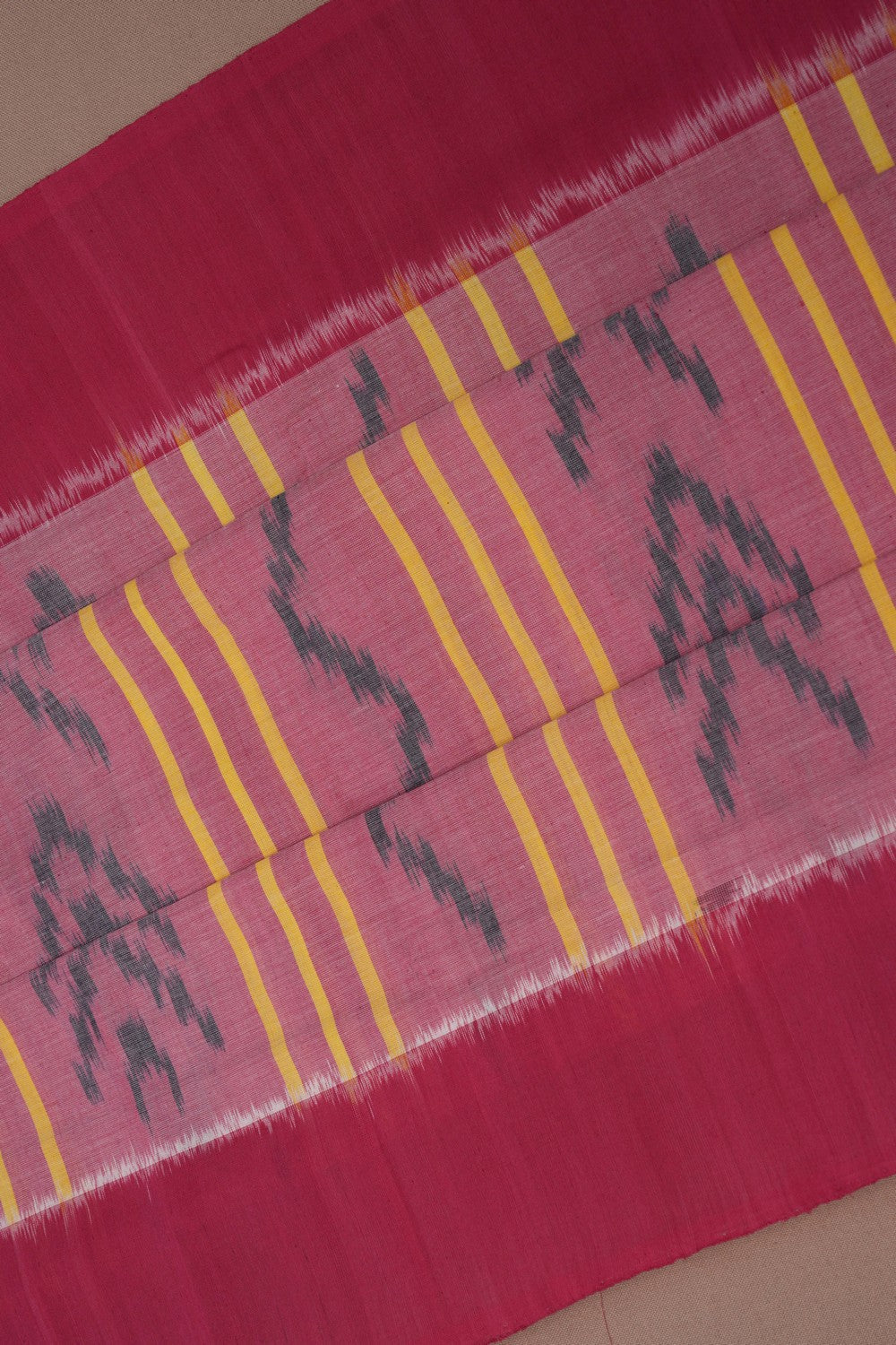 Image of Pochampally Ikat Cotton Saree
