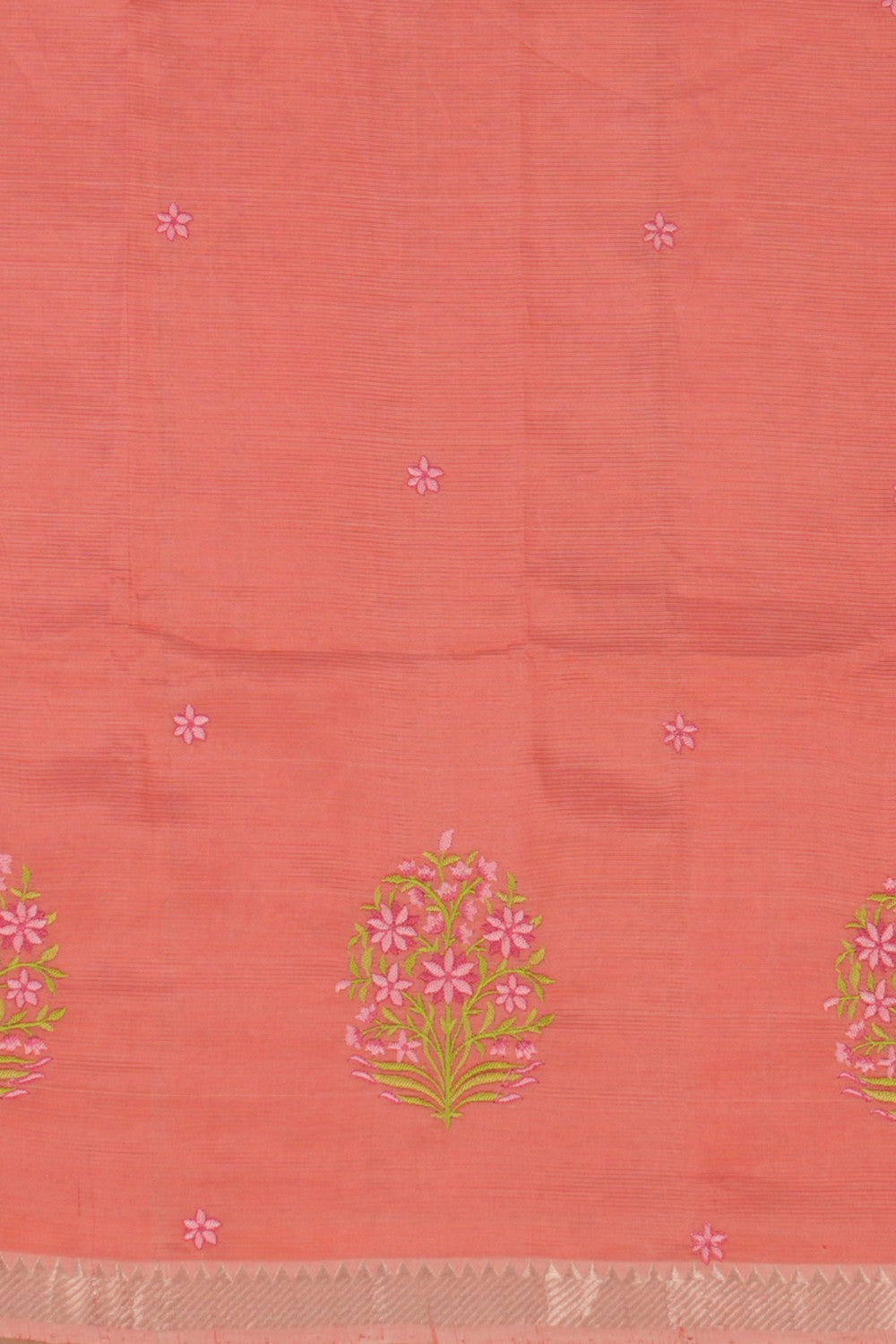 Image of Mangalgiri Silk Unstitched Suit Set Fabric (3 Pcs Set)