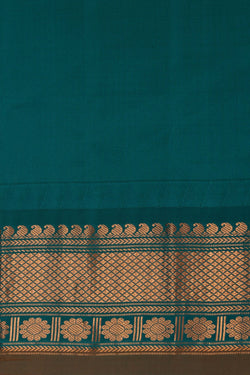 Image of Gadwal Silk Purple Saree