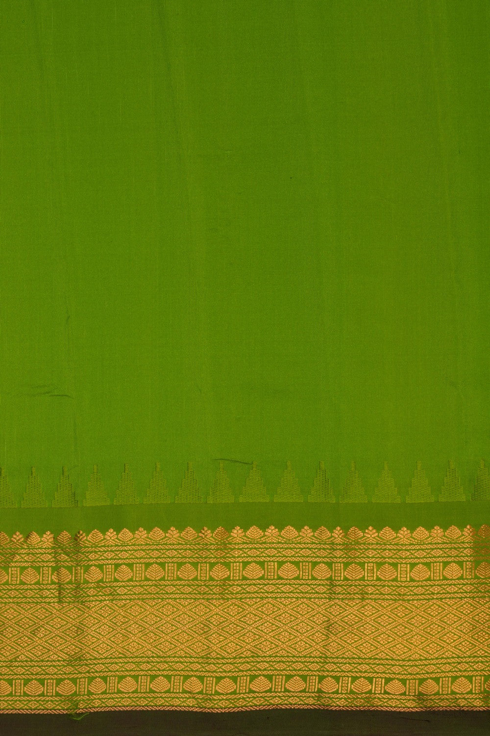 Image of Gadwal Silk Purple Saree