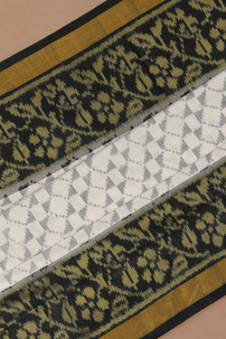 Image of Rajkot Silk White Saree