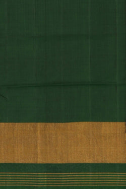 Image of Rajkot Silk Bottle Green Saree