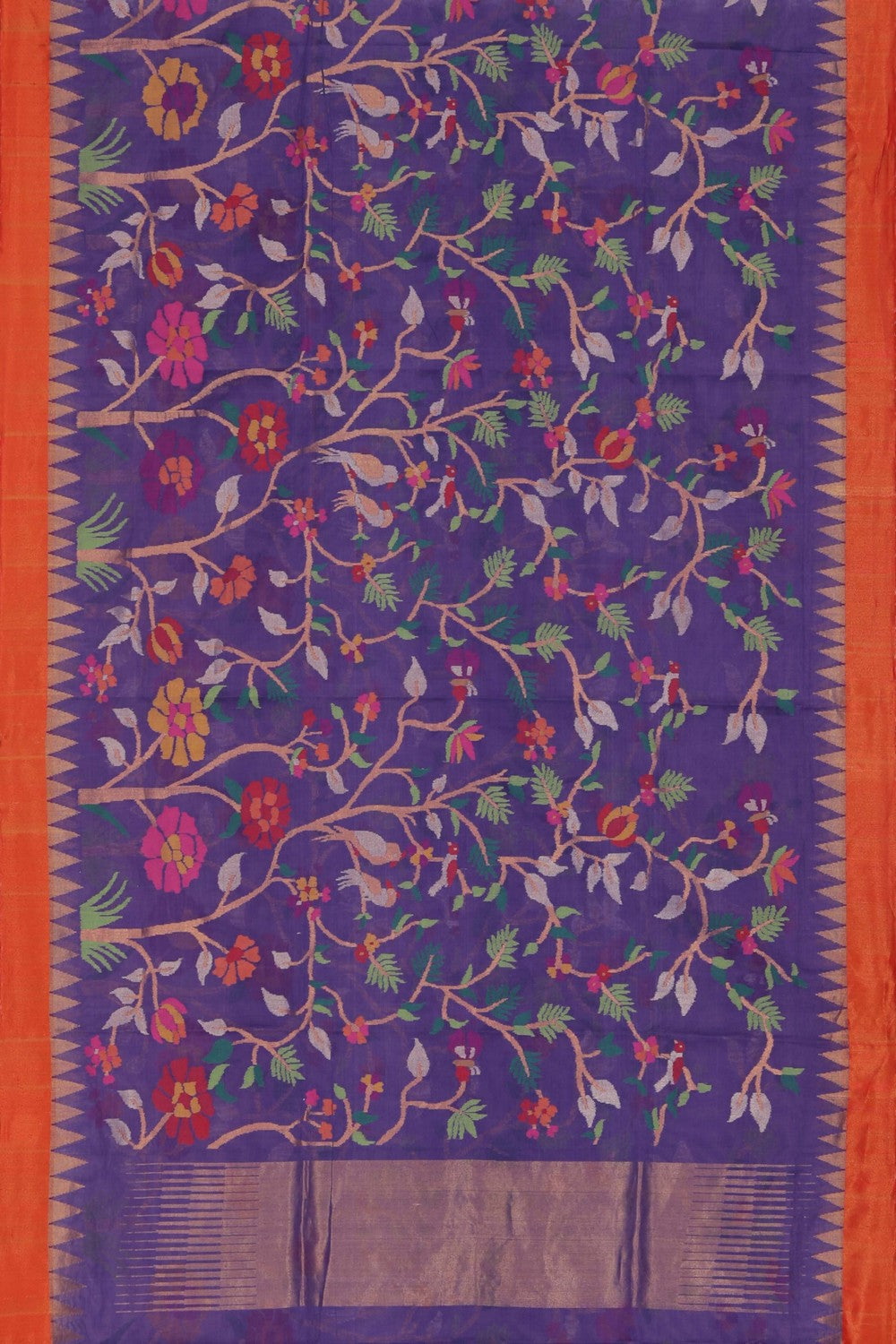 Ponduru Cotton Jamdani Woven Saree