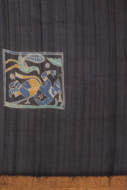 Image of Mangalgiri Silk Batik Printed Saree
