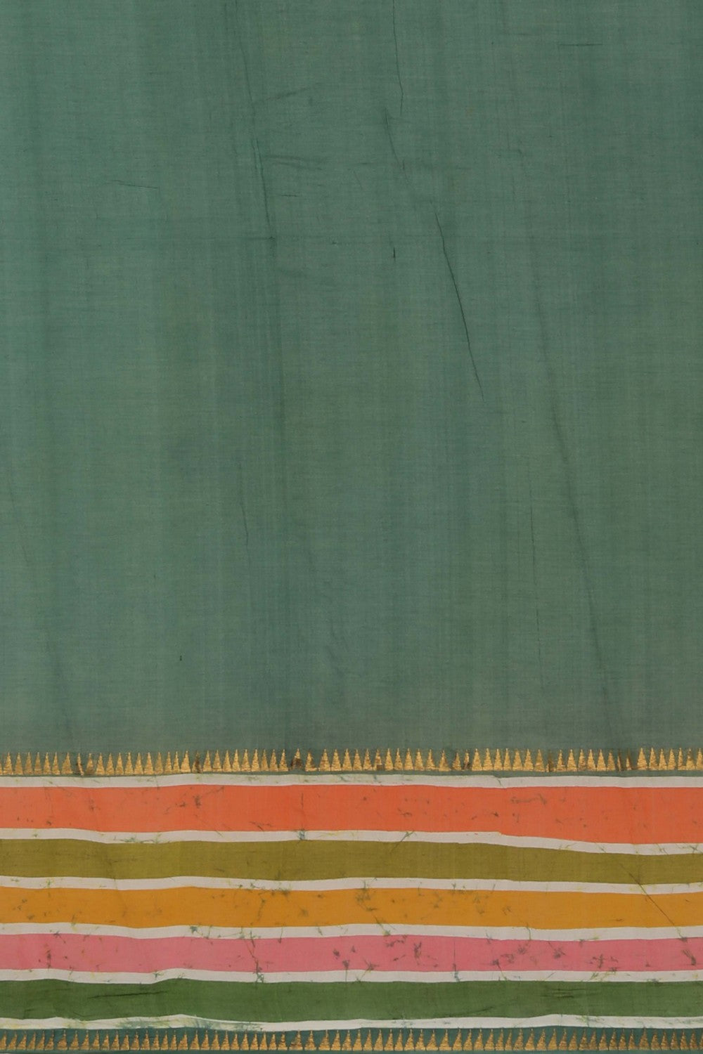 Image of Mangalgiri Silk Batik Printed Saree