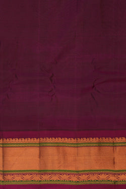 Image of Gadwal Grey Saree