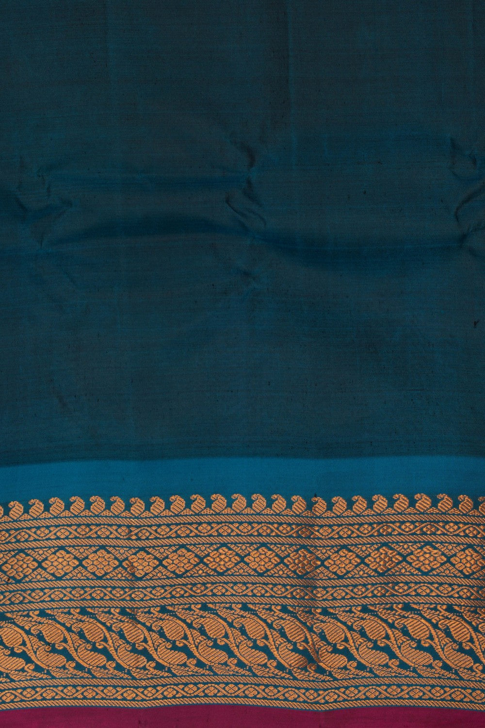 Image of Gadwal Purple Saree