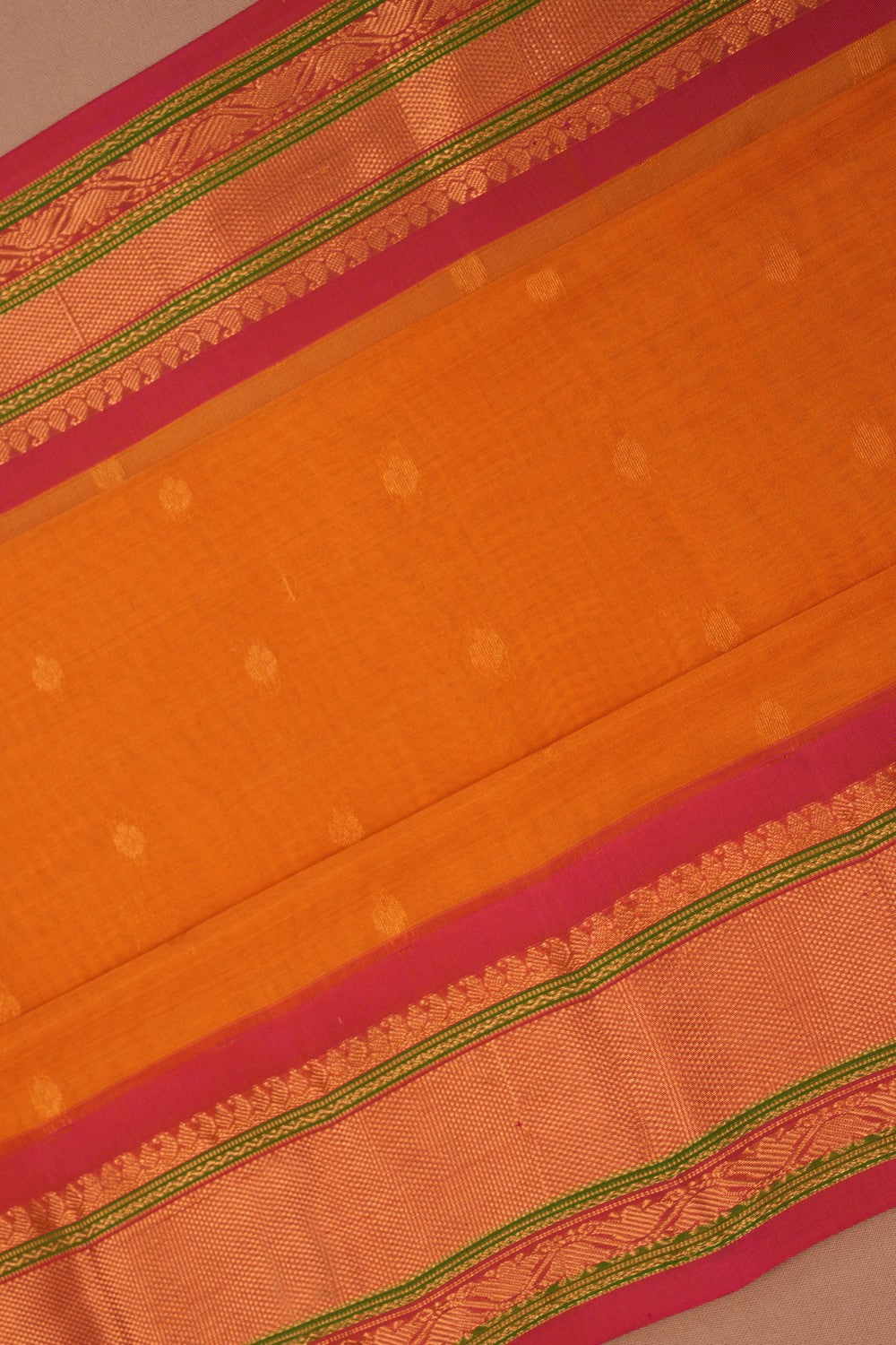 Gadwal Mustard Saree