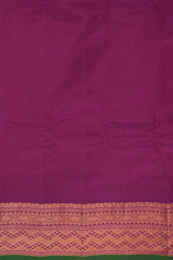 Image of Gadwal Onion Pink Saree