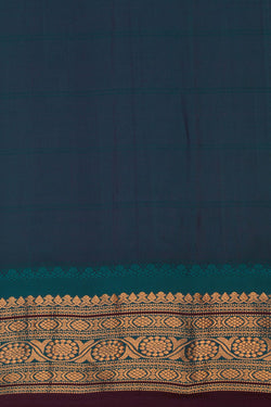 Image of Gadwal Kattam Purple Saree