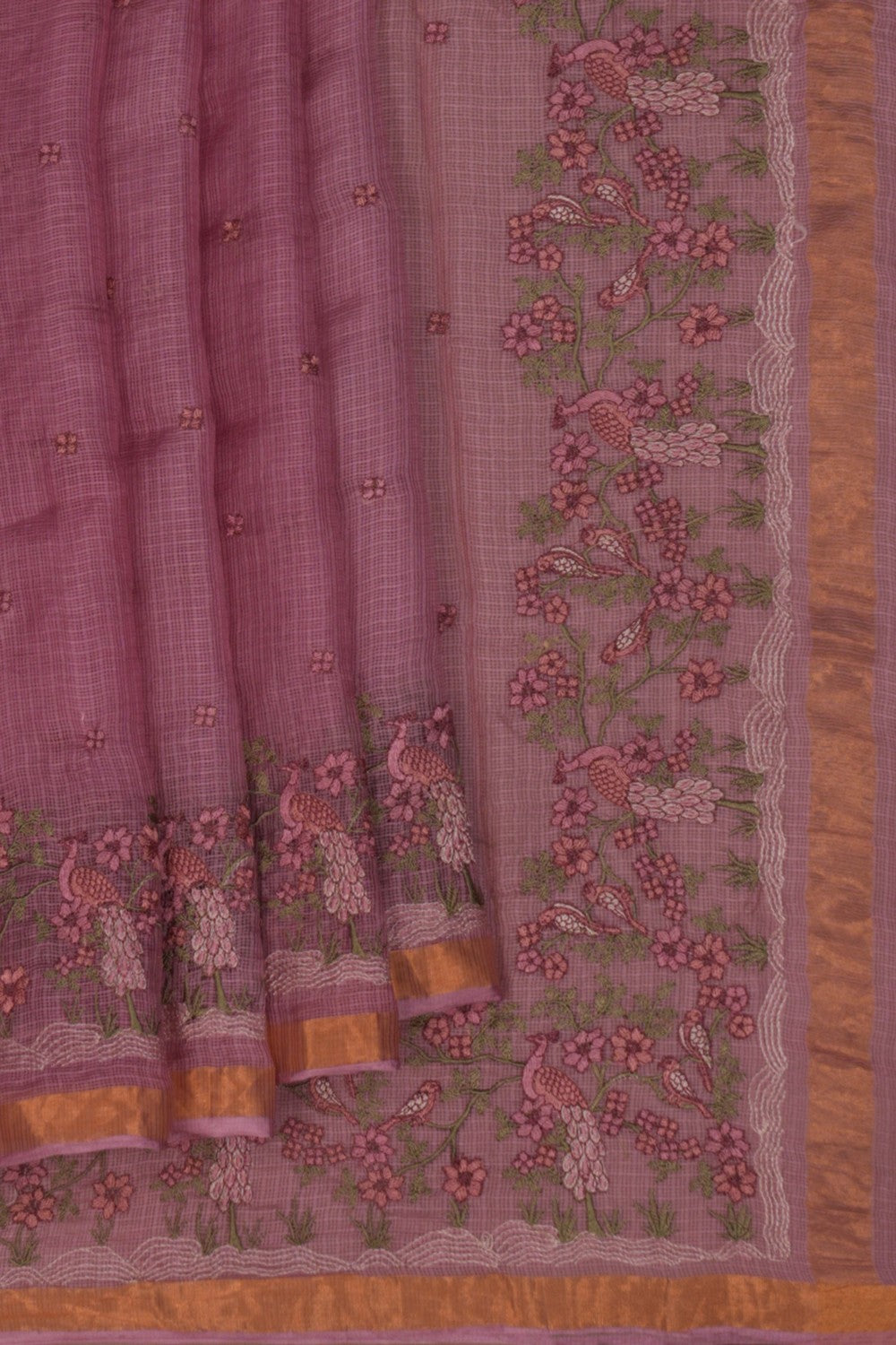 Image of Kota Embroidery Saree