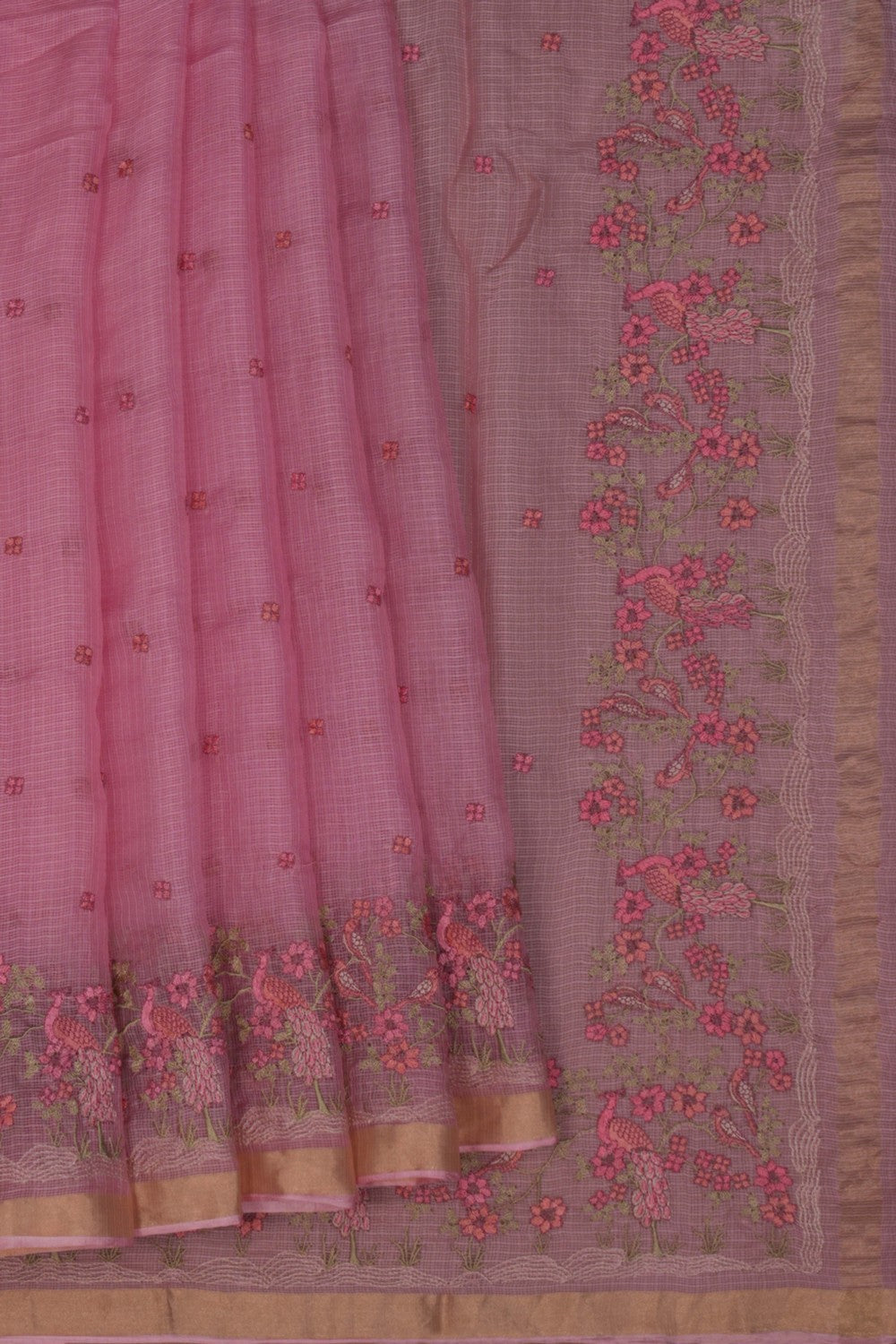Image of Kota Embroidery Saree