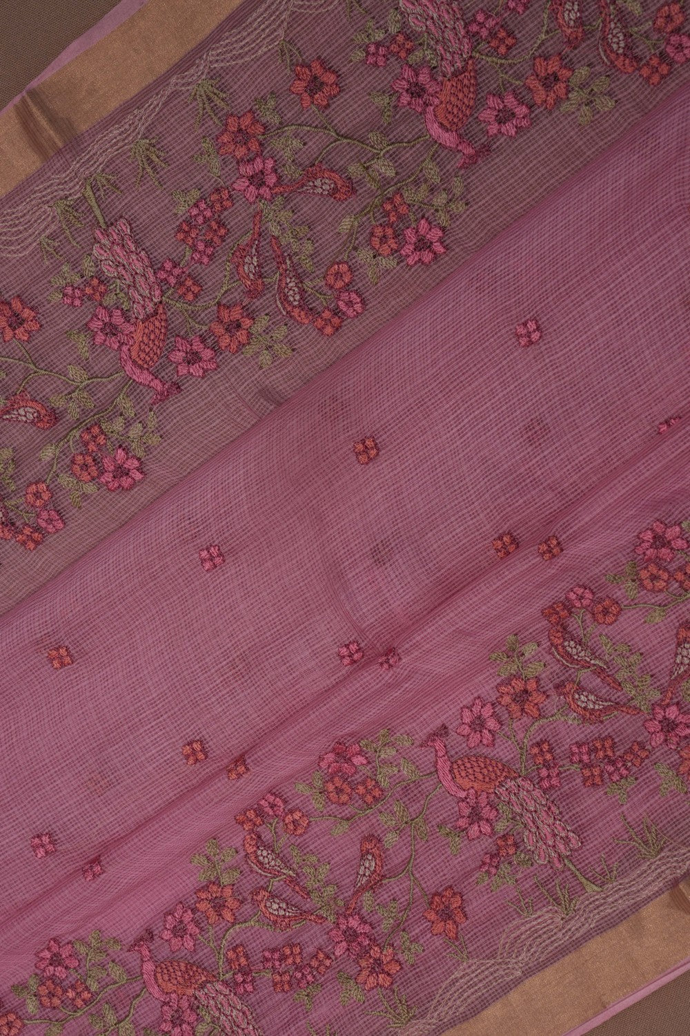 Kota Embroidery Saree