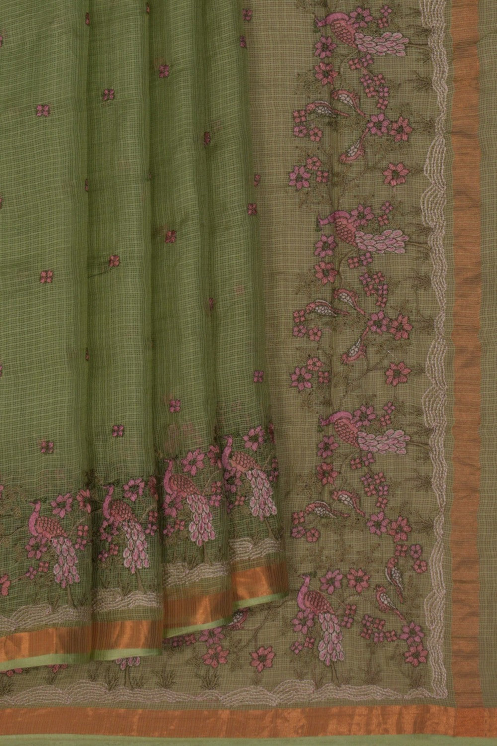 Kota Embroidery Saree