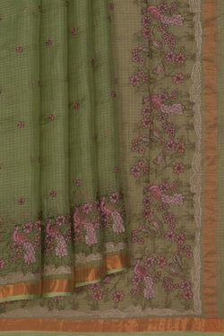 Image of Kota Embroidery Saree