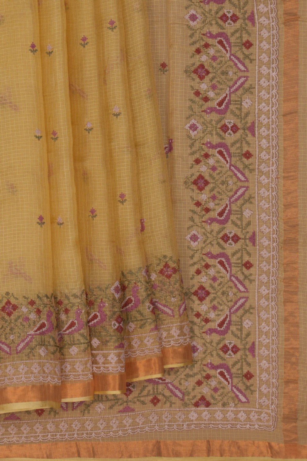 Kota Embroidery Saree