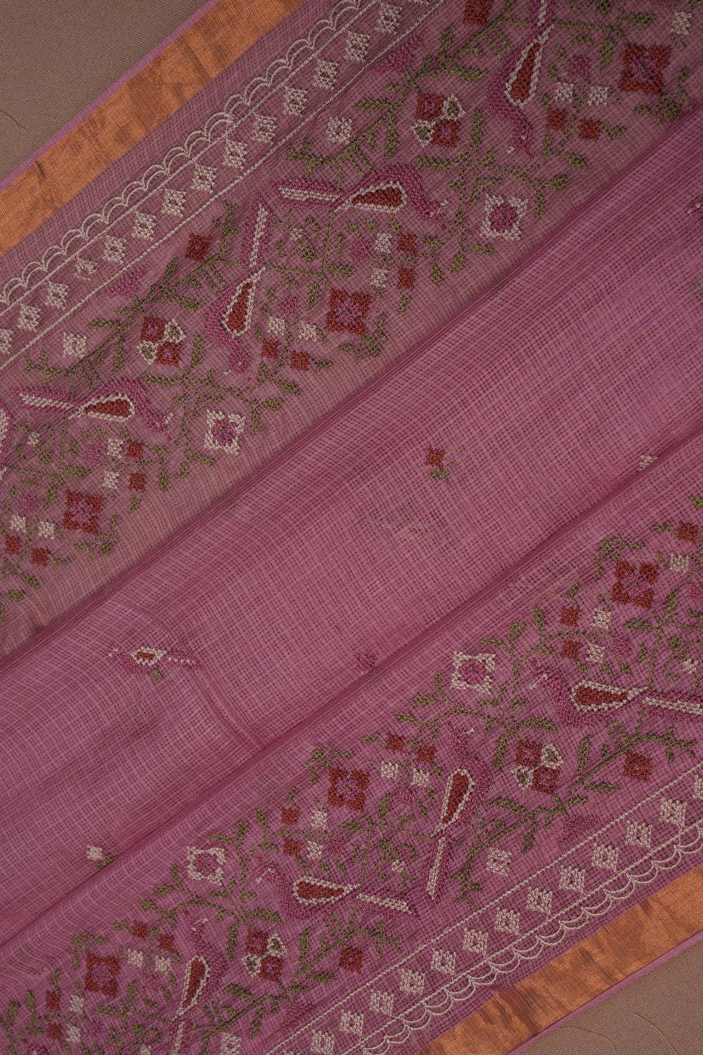 Image of Kota Embroidery Saree