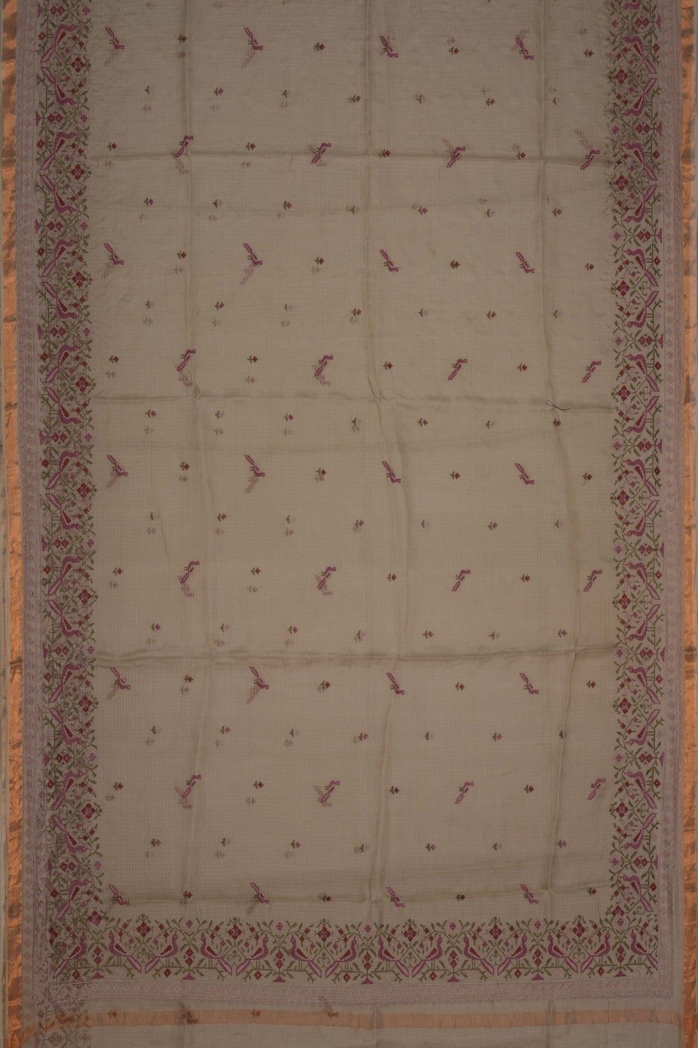 Image of Kota Embroidery Saree
