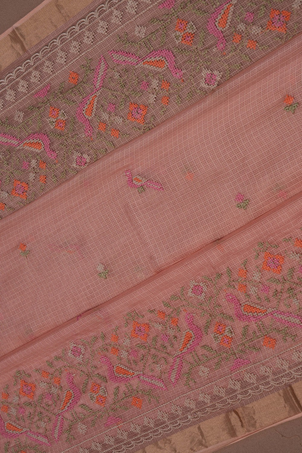 Image of Kota Embroidery Saree