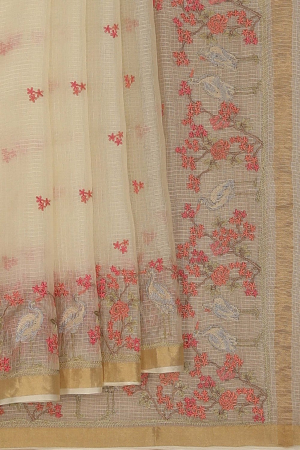 Kota Embroidery Saree