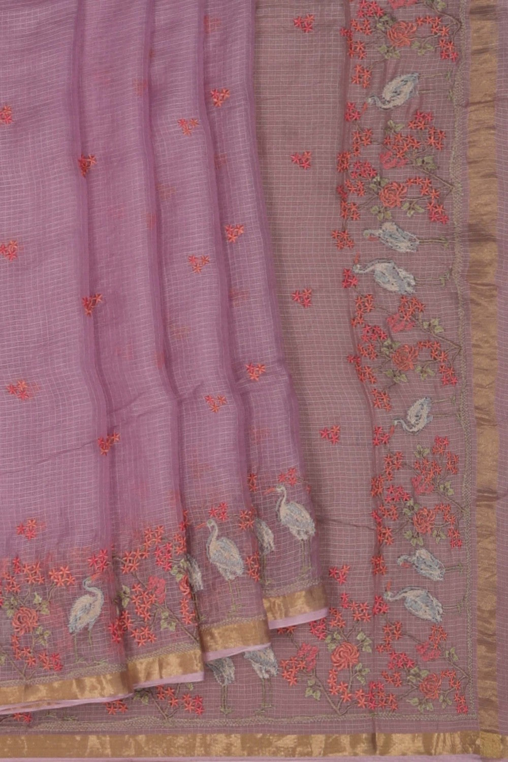 Kota Embroidery Saree