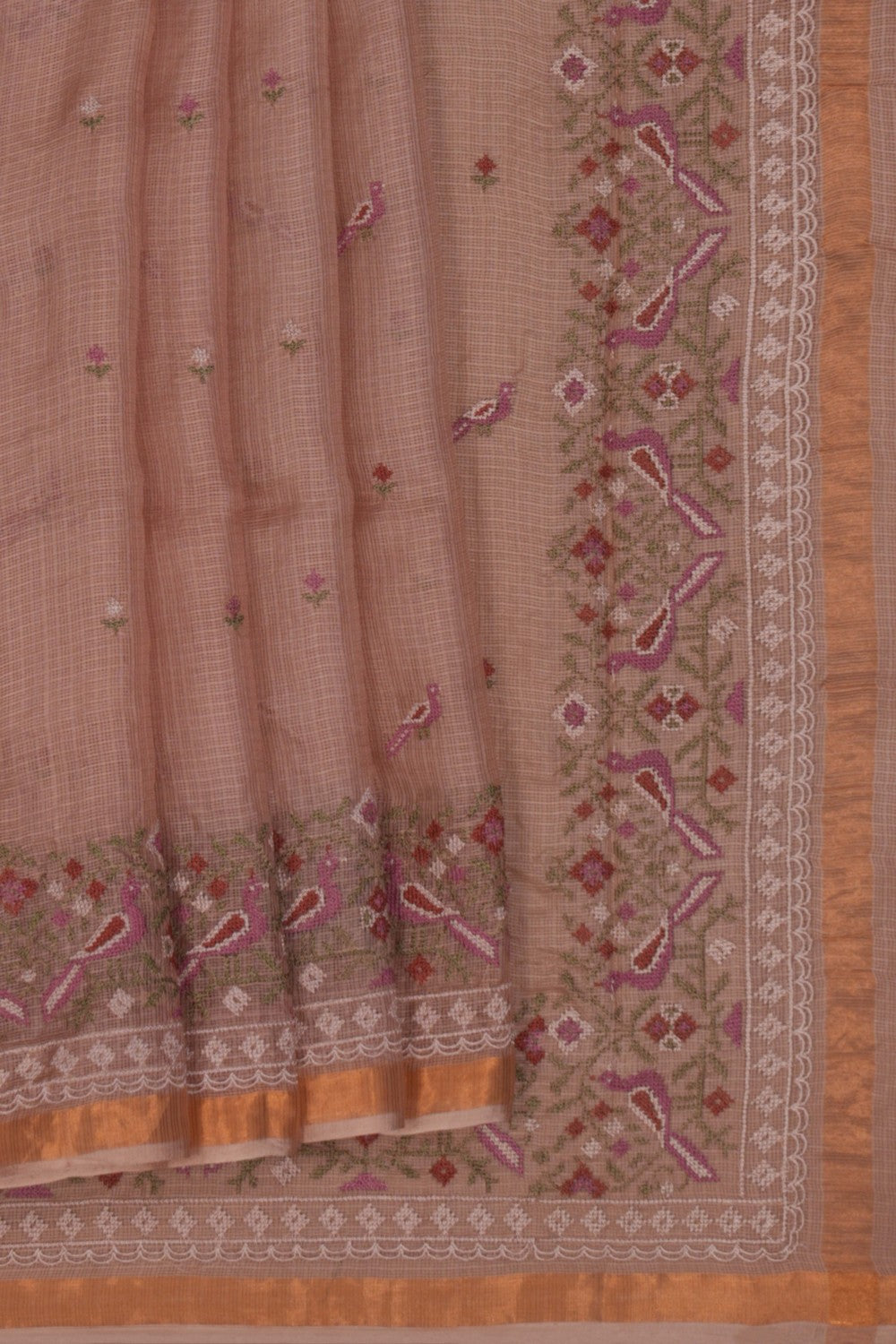 Kota Embroidery Saree