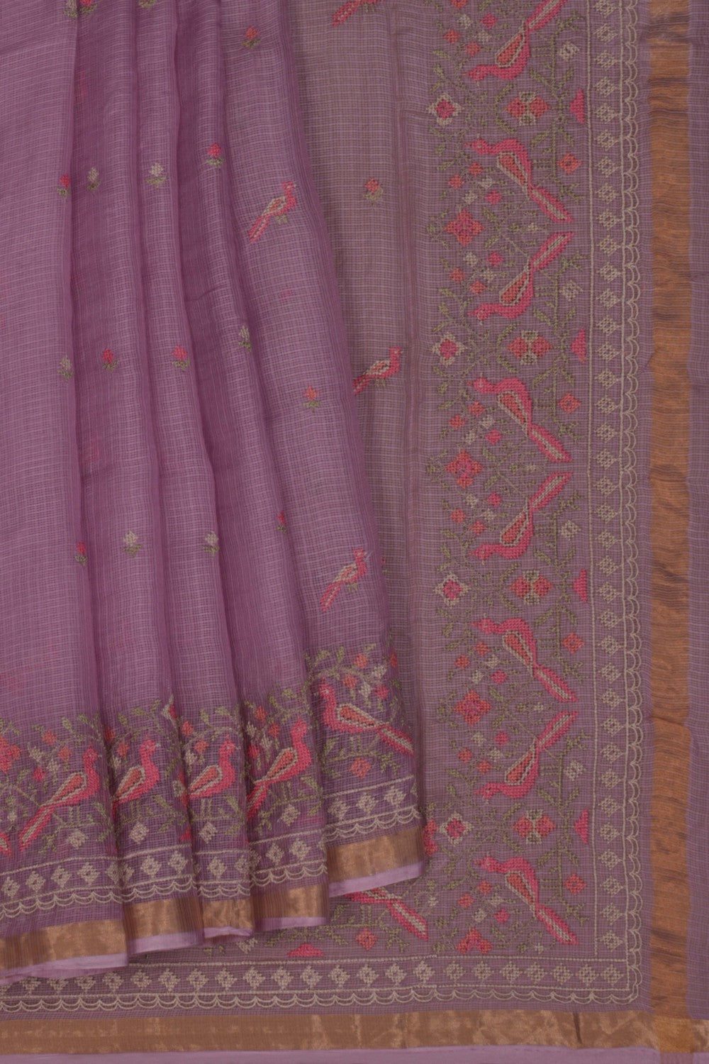 Image of Kota Embroidery Saree