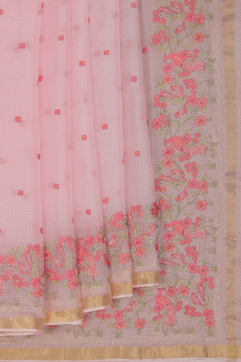 Image of Kota Embroidery Saree