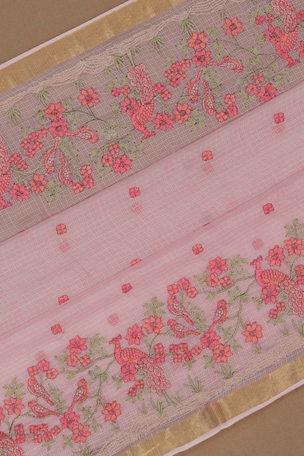 Image of Kota Embroidery Saree
