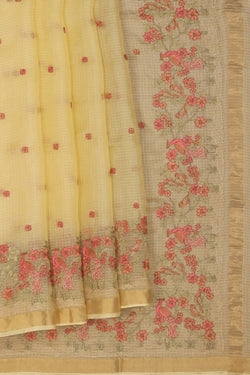 Image of Kota Embroidery Saree