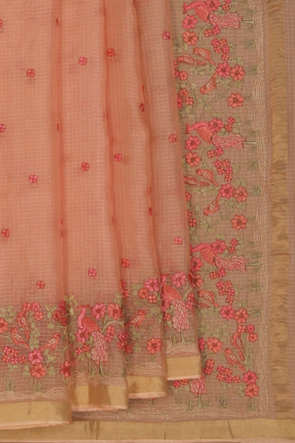 Kota Embroidery Saree