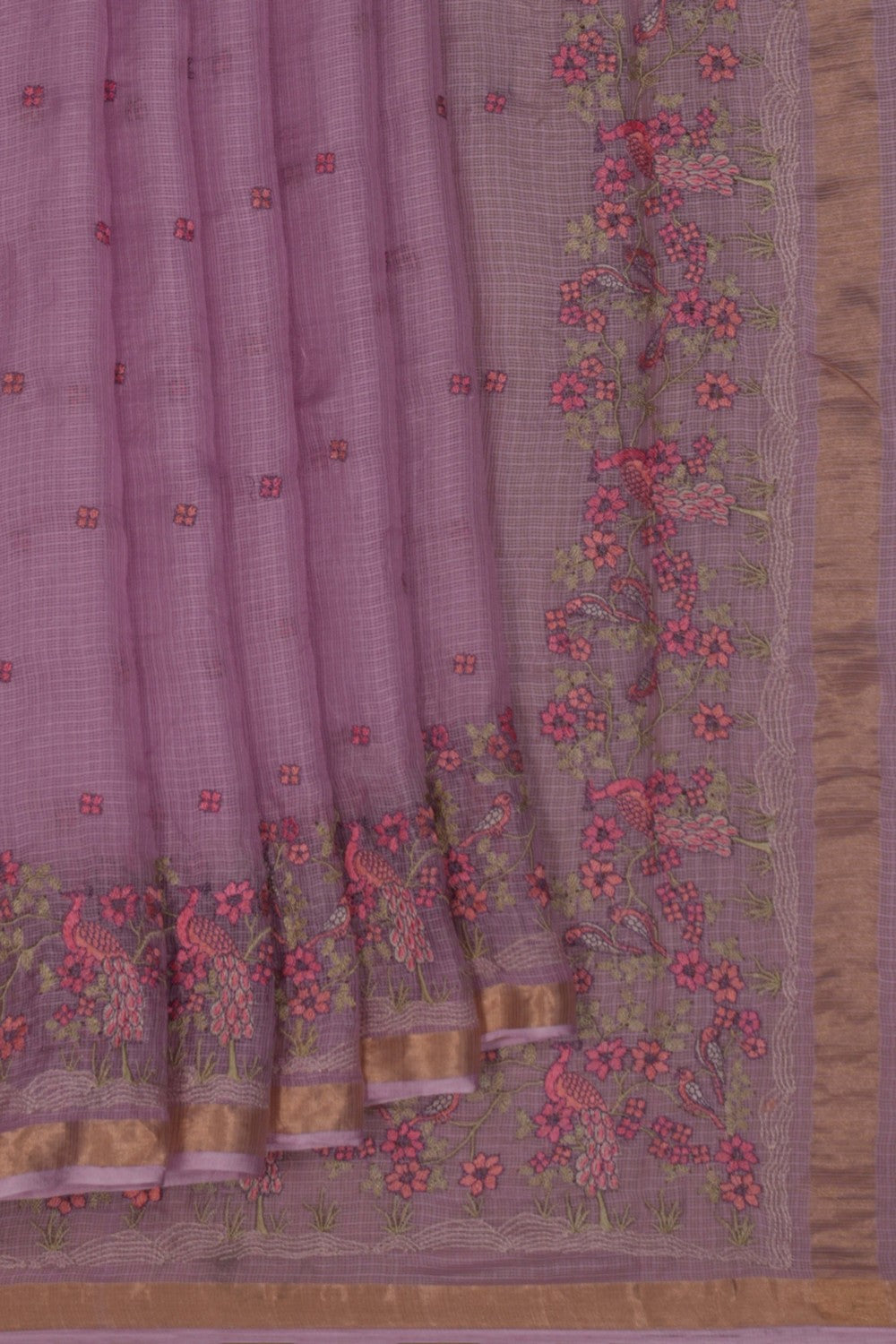 Kota Embroidery Saree